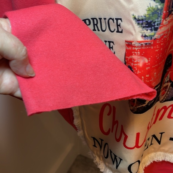 NWOT  Christmas Sweatshirt Truck Christmas tree farm size xl - Picture 3 of 8